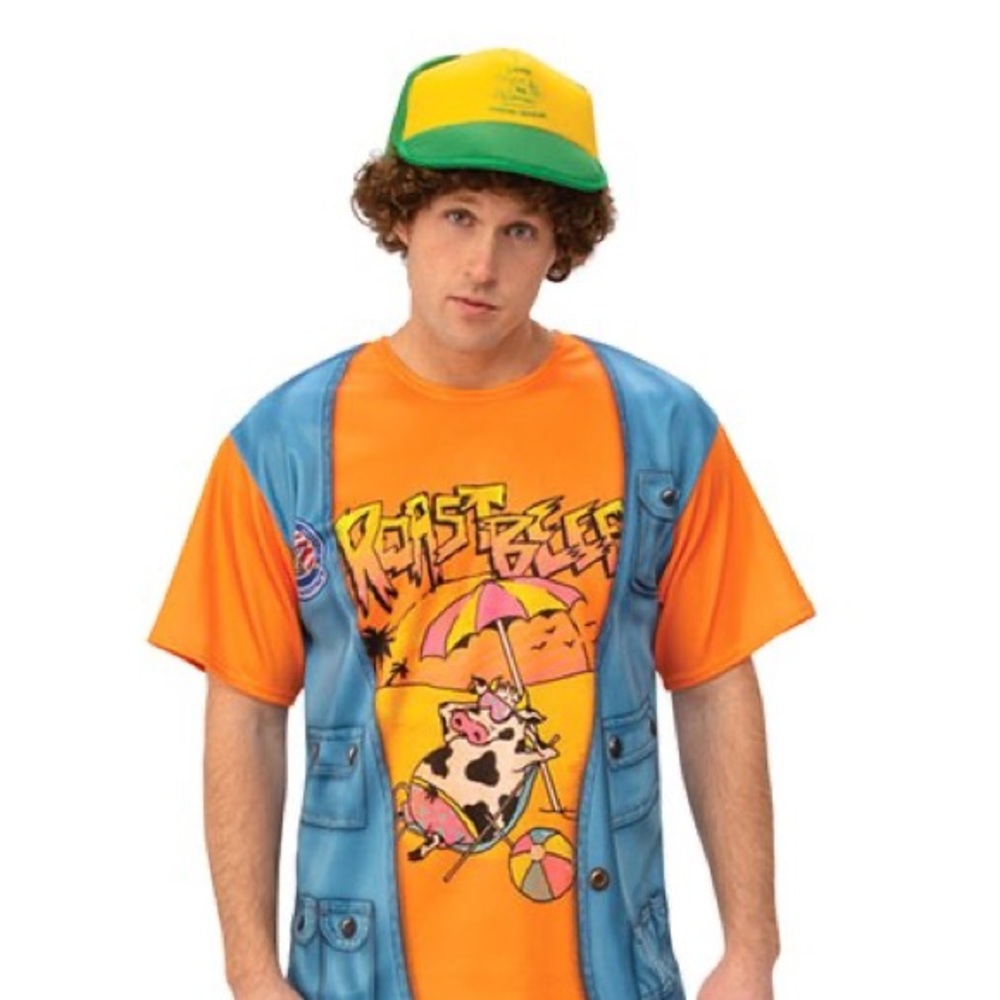 NWT Stranger Things Dustin Costume XL